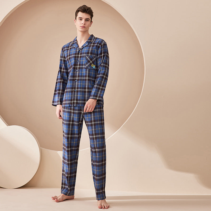 🏠 New Home Thickened Cotton Pajamas Set