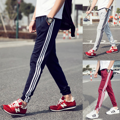 🏋️ Men’s Slim Fit Tracksuits Sport Pants – Gym & Jogging Bottoms