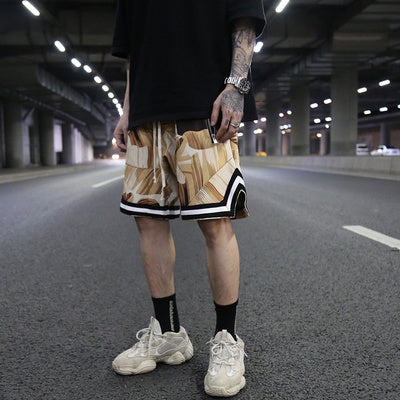 🌴 Floral Loose Shorts – Trendy Beach Shorts for Men