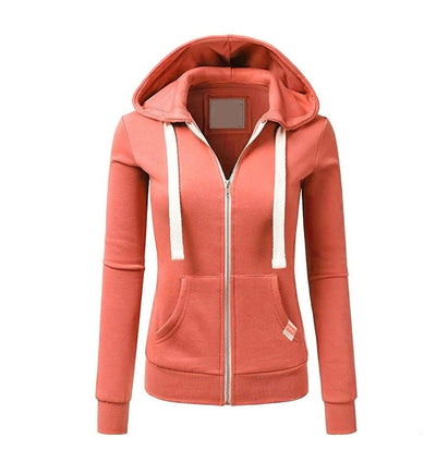 Winter Fashion Hoodie Sweatshirt – Casual Warm Pullover for Women