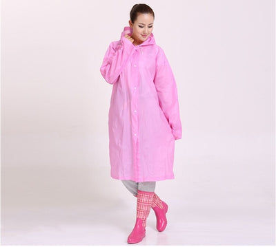 ☔ Lightweight Raincoat – Durable EVA Waterproof Coat