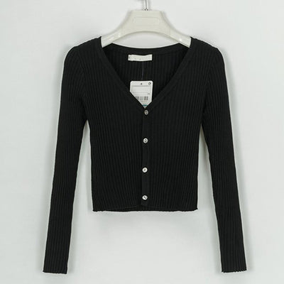 Slim Fit Women’s Sweater Cardigan – Soft Knit Lightweight Long Sleeve