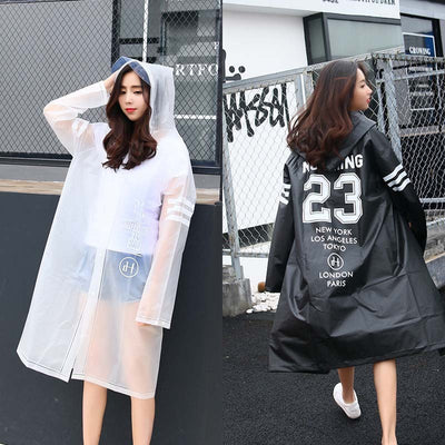 Transparent EVA Raincoat – Lightweight Waterproof Outdoor Coat
