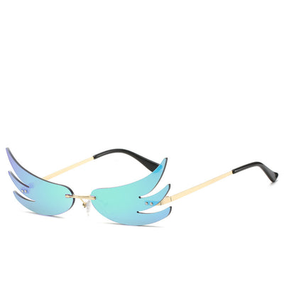 🔥 Flame Sunglasses – Reflective UV400 Fashion Shades