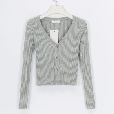 Slim Fit Women’s Sweater Cardigan – Soft Knit Lightweight Long Sleeve