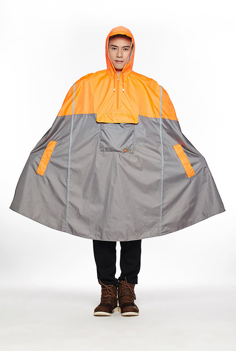 🌦️ Multifunctional Riding Raincoat – Outdoor Poncho