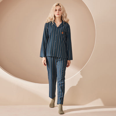 🏠 New Home Thickened Cotton Pajamas Set