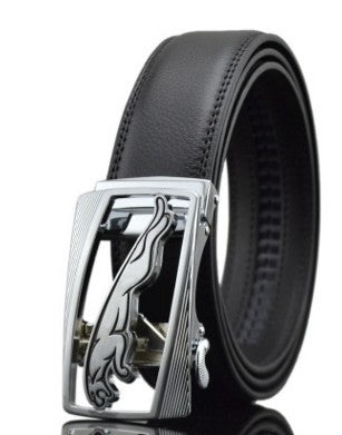 👔 Men’s Automatic Buckle Leather Belt