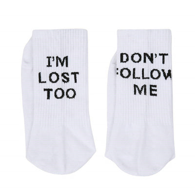 🧦 English Alphabet Socks INS Tide Socks