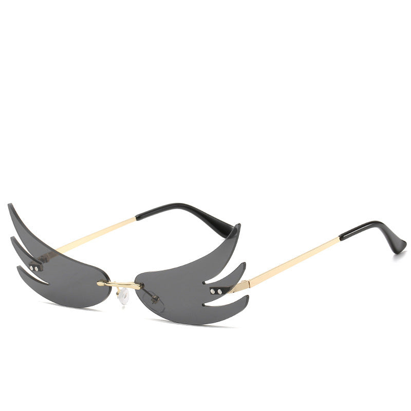 🔥 Flame Sunglasses – Reflective UV400 Fashion Shades