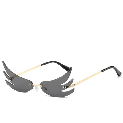 🔥 Flame Sunglasses – Reflective UV400 Fashion Shades