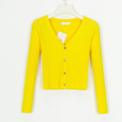 Slim Fit Women’s Sweater Cardigan – Soft Knit Lightweight Long Sleeve