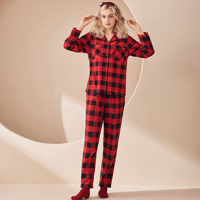 🏠 New Home Thickened Cotton Pajamas Set