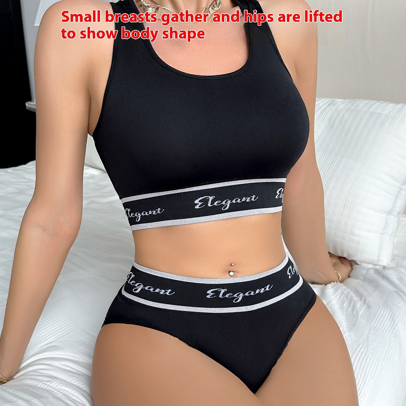 👙 Cross-Border Underwear Suit Push Up Bra Set