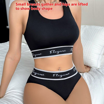 👙 Cross-Border Underwear Suit Push Up Bra Set