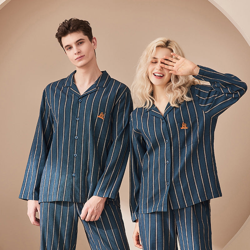 🏠 New Home Thickened Cotton Pajamas Set