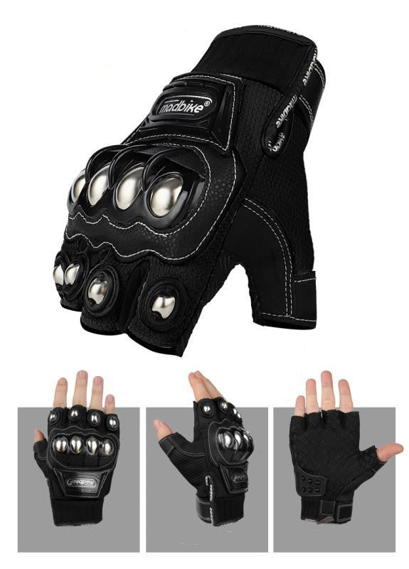 🧤 Madbike Motorcycle Half Finger Gloves