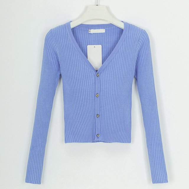 Slim Fit Women’s Sweater Cardigan – Soft Knit Lightweight Long Sleeve