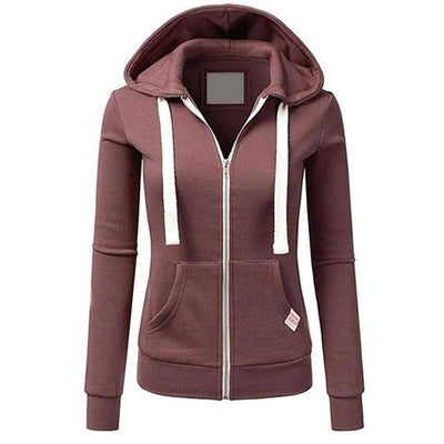 Winter Fashion Hoodie Sweatshirt – Casual Warm Pullover for Women