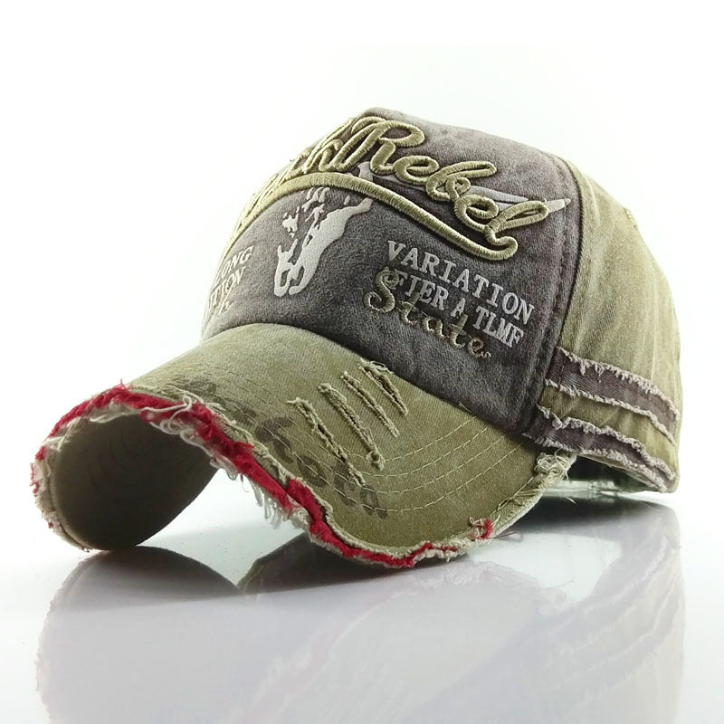 🧢 Retro Denim Baseball Cap – Unisex Vintage Style