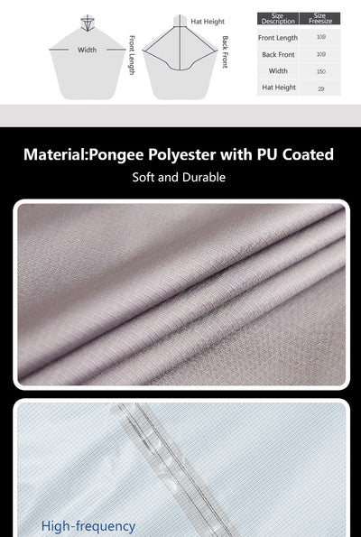 🌦️ Multifunctional Riding Raincoat – Outdoor Poncho