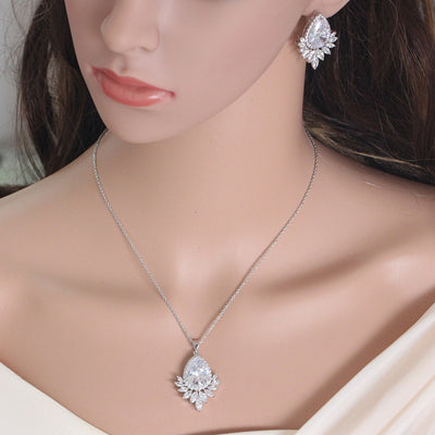 💎 AAA Jewelry Chain Bridal Banquet Dinner Jewelry Set