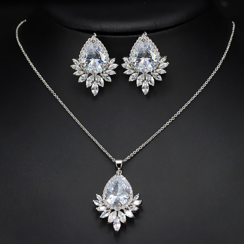 💎 AAA Jewelry Chain Bridal Banquet Dinner Jewelry Set
