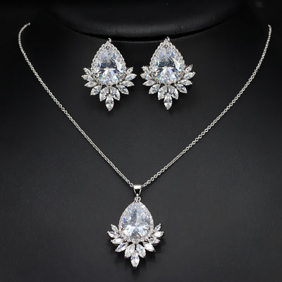 💎 AAA Jewelry Chain Bridal Banquet Dinner Jewelry Set