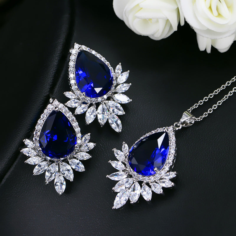 💎 AAA Jewelry Chain Bridal Banquet Dinner Jewelry Set