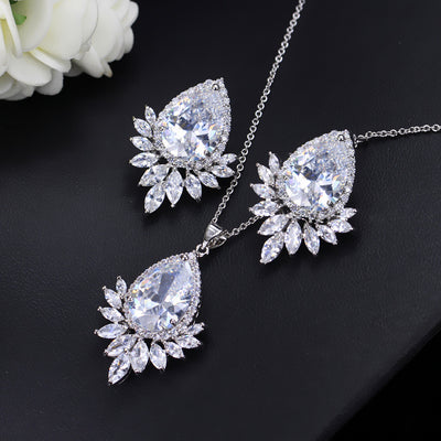💎 AAA Jewelry Chain Bridal Banquet Dinner Jewelry Set