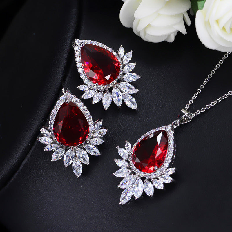 💎 AAA Jewelry Chain Bridal Banquet Dinner Jewelry Set