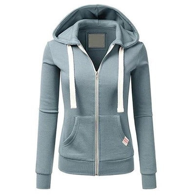 Winter Fashion Hoodie Sweatshirt – Casual Warm Pullover for Women