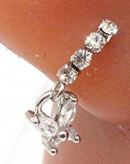 💎 Diamond Circle Nose Piercing Jewelry