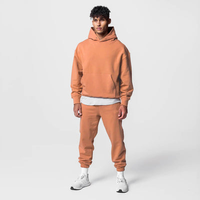 🏋️ Men’s Cotton Hoodies & Training Tracksuit Set – Pullover Hoodie with Pants