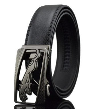 👔 Men’s Automatic Buckle Leather Belt