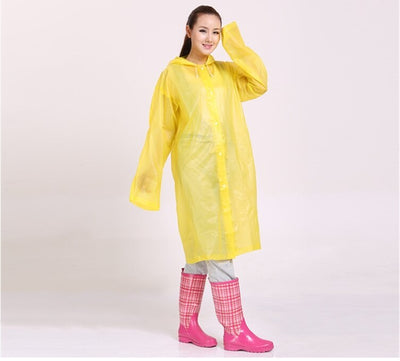 ☔ Lightweight Raincoat – Durable EVA Waterproof Coat