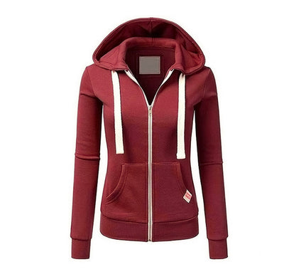 Winter Fashion Hoodie Sweatshirt – Casual Warm Pullover for Women
