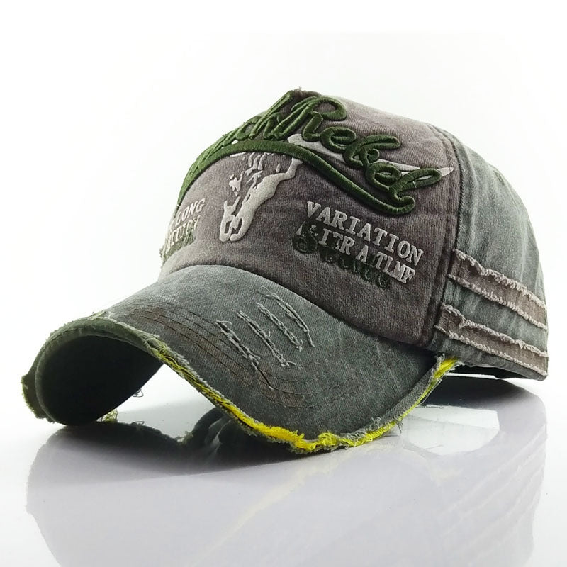 🧢 Retro Denim Baseball Cap – Unisex Vintage Style