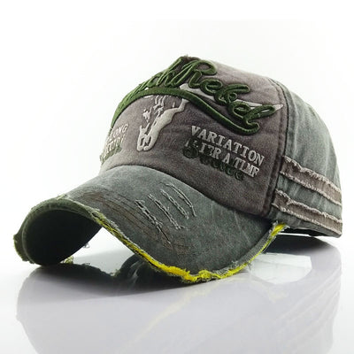 🧢 Retro Denim Baseball Cap – Unisex Vintage Style