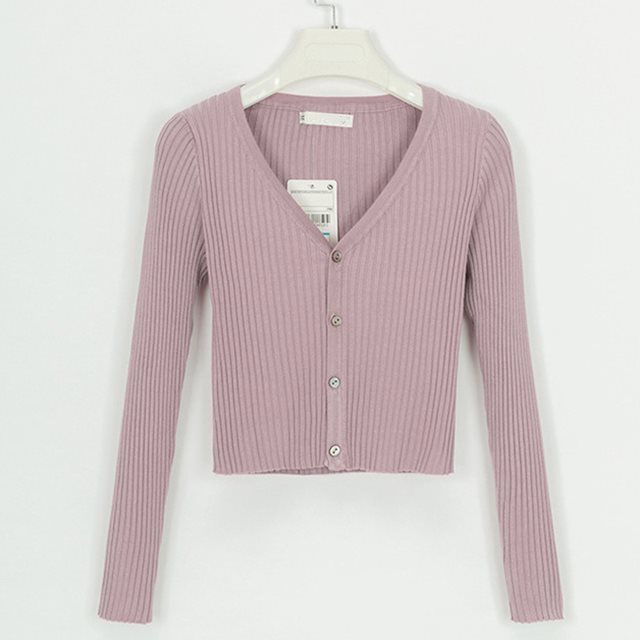 Slim Fit Women’s Sweater Cardigan – Soft Knit Lightweight Long Sleeve