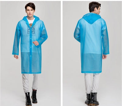 ☔ Lightweight Raincoat – Durable EVA Waterproof Coat