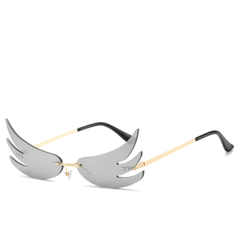 🔥 Flame Sunglasses – Reflective UV400 Fashion Shades