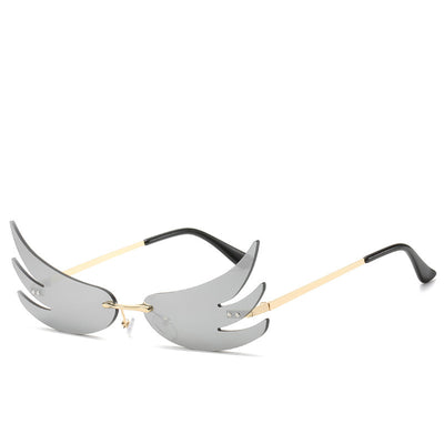 🔥 Flame Sunglasses – Reflective UV400 Fashion Shades