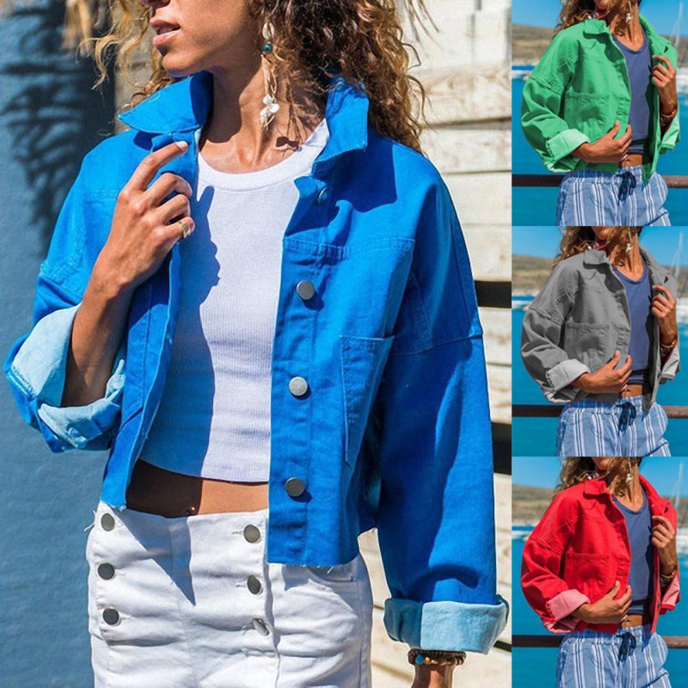 👕 Denim Button Jacket