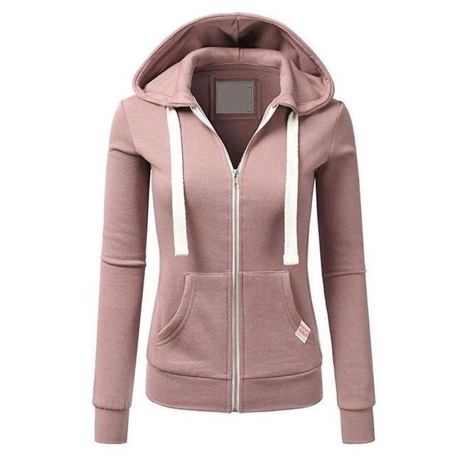 Winter Fashion Hoodie Sweatshirt – Casual Warm Pullover for Women