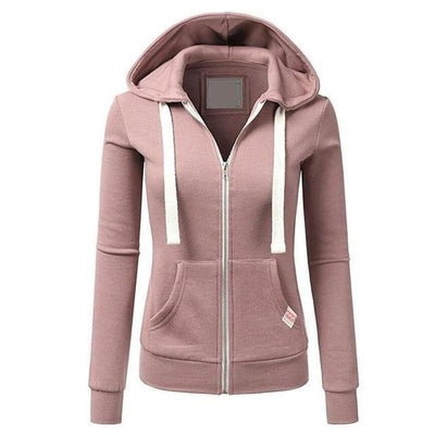 Winter Fashion Hoodie Sweatshirt – Casual Warm Pullover for Women