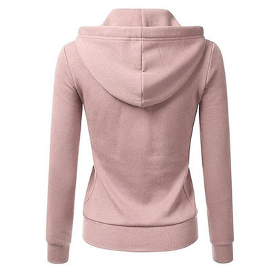 Winter Fashion Hoodie Sweatshirt – Casual Warm Pullover for Women