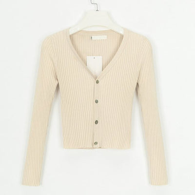 Slim Fit Women’s Sweater Cardigan – Soft Knit Lightweight Long Sleeve