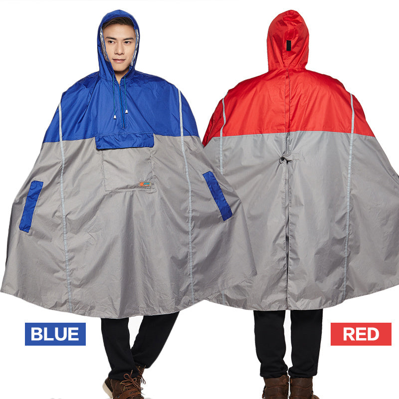 🌦️ Multifunctional Riding Raincoat – Outdoor Poncho