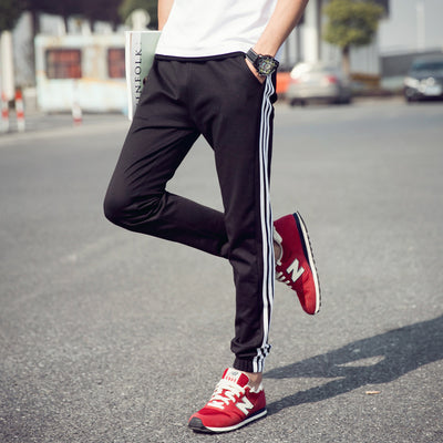 🏋️ Men’s Slim Fit Tracksuits Sport Pants – Gym & Jogging Bottoms
